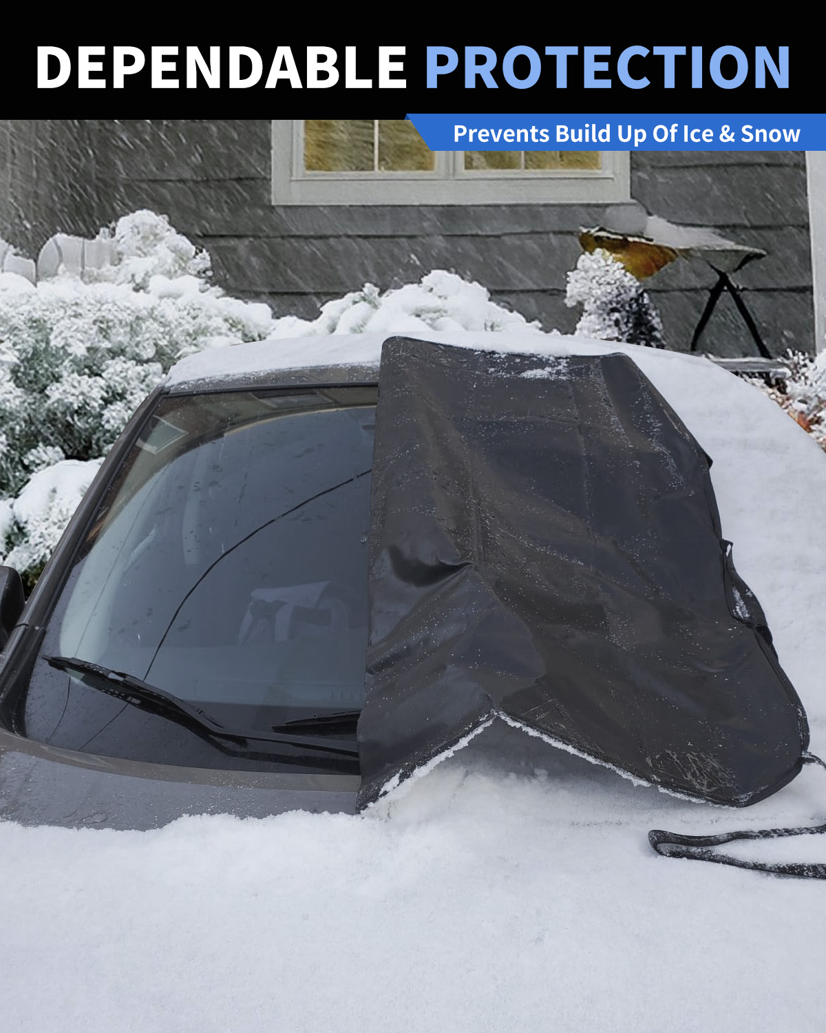 METOWARE 600D Windshield Cover, 69"x42" - Image 2